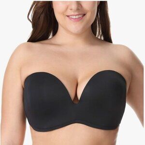 Elegant Black Strapless Bra